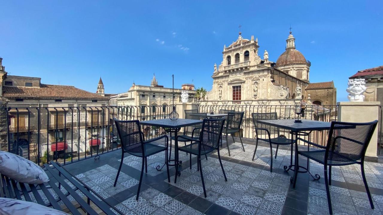 Palazzo Frami Hotel Acireale Exterior foto